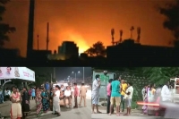 Fire breaks out at cherlapally gas godown