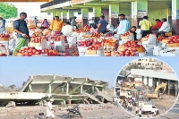 Officials begin demoltion of hyderabad s gaddiannaram fruit market violate court orders