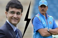 Sourav ganguly attacks ravi shastri again says maybe he never saw me lead the team