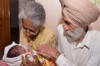 72 yr old new mum daljinder kaur gill says god has a plan for her son