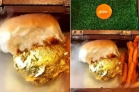After gold biryani its time for 22k gold plated vada pav in dubai