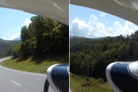 Caught on camera plane dodges traffic makes emergency landing on busy us highway