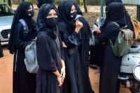 Students protest against karnataka high court ruling on hijab ban