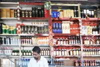 Shock to boozers of telangana liquor sales closed for 3 days