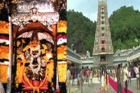 Goddess blesses devotees in sri bala tripura sundari devi avatar on day 2 of dasara festivities