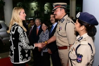 Ivanka trump arrives in hyderabad to attend ges