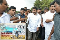 Jagan s padayatra begins as his name appears in paradise papers