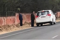 Bjp health minister urinates on wall in jaipur video goes viral