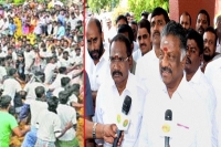 Setback to tn cm protesters demand permanent solution