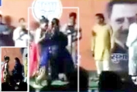 Video of dance before haryana cm s event goes viral stirs row