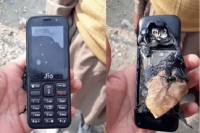 Jio phone explodes while charging company denies qc issues