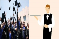 Seven thousand graduates apply for 13 waiter posts