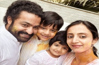 Holi celebrations in tollywood junior ntr s family pic