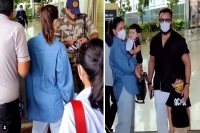 Cisf puts kareena kapoor and her entourage of nannies through security protocol at airport