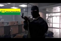 Robbery attempt at manikonda karur vysya bank