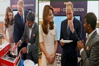 Student impresses prince william with a dosa machine one to be sent to buckingham palace