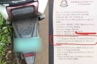 Kerala cops issue fine to e scooter for not carrying pollution papers trolled