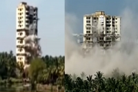 Kerala s maradu building comes crashing down in demolition drive