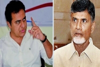 Ktr replies to cm chandrababu tweet says not to belittle and undermine telangana