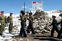 India china troops face off near lac in ladakh