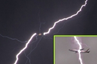 Plane lightning strikes cause terror in skies