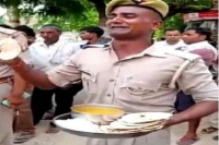 Up police orders probe after constable s video over poor quality mess food goes viral