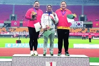 Indian shot putter manpreet kaur becomes world number one