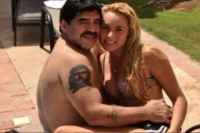 Maradona girlfriend rocio oliva says wedding bells planned