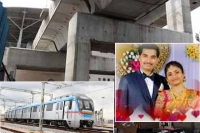 Hyderabad metro commuters fear for their safety after concrete slab falls at ameerpet