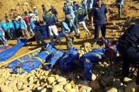 Landslide near jade mine in myanmar kills about 100