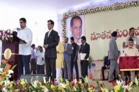 Cm chandrababu naidu s son nara lokesh takes oath as minister