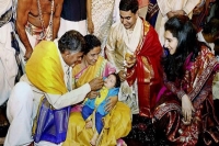 Chandrababu performs grandson s tonsure ceremony