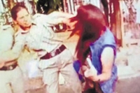 Drunk woman slaps cop near vasant vihar police station