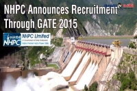 Nhpc limited invites applications for trainee engineers through gate 2016