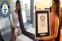 Nilanshi patel breaks guinness world records with 190 cm long hair