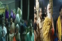 Swami ayyappa s anger cause of flood ravage in kerala