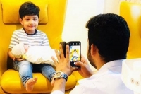 Ntr jr makes instagram debut with picture of his newborn baby
