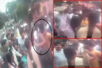 Watch girls beat molester with slippers in mp