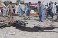 Pakistan goes to polls 35 killed in suicide blast election related violence