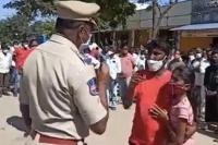 Slapped for not wearing face mask biker protests in telangana