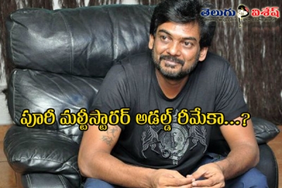 పూరీ మల్టీస్టారర్ అడల్ట్ రీమేకా? 