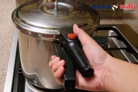 Pressure cooker using tips while cooking food for homemades housewives