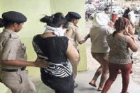 Police raid against prostution in yadagirigutta