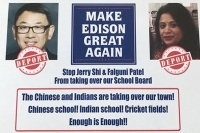 Racist campaign mailers attack two asian school board candidates in new jersey