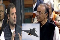 Paper planes in parliament rahul gandhi arun jaitley clash over rafale