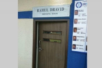Indore dressing room named after rahul dravid