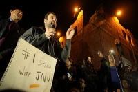 Rahul gadhi supports jnu students who were booked under anti nation case