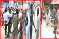 Man thrashed up badly by police in ananthapur
