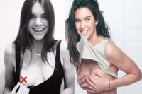 Reality tv star kendall jenner shares her topless pic with fans