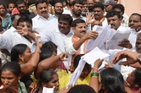 Revanth reddy demands to allocate or pay rents of double bedroom benificaries